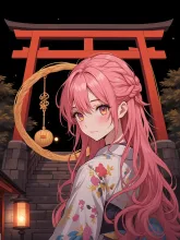 夜中に