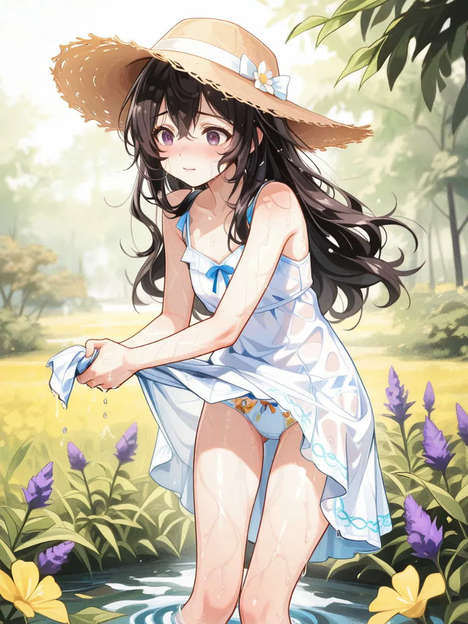 濡れ透け男の娘②