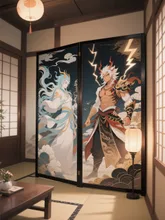風神と雷神の屏風（現代風） — tigerさんのAIイラスト