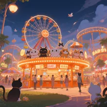 猫が運営する遊園地,人間をご招待