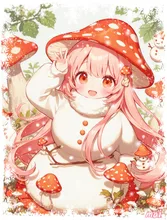【きのこ雪だるま王国のプリンセス🍄】