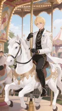 王子様とメリーゴーランド。
