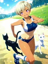 いつもとリアルのエリー — 水上雷太さんのAIイラスト