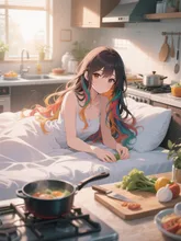 寝起き料理
