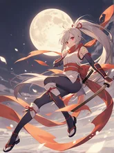 夜の世界を駆け抜けるくのいち