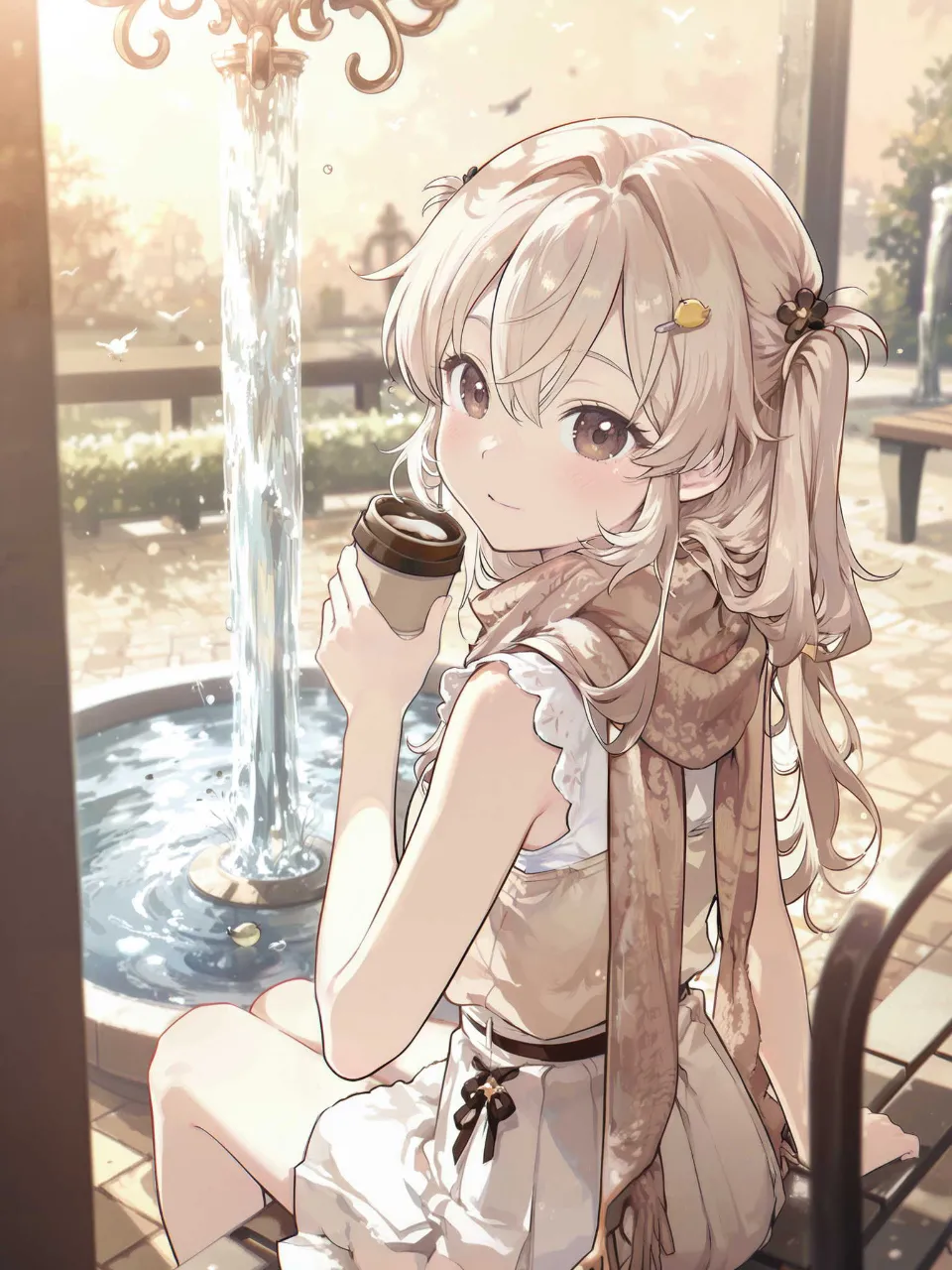 セピア少女の午後