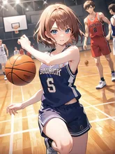 画像生成チャレンジ·バスケ部 の投稿作品