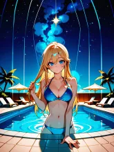 水着のお姉さん