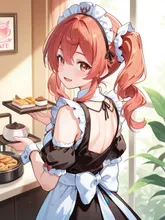 お帰りなさい🩷ご主人様🩷 — まおしさんのAIイラスト