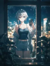 雨粒が消える前に·今宵チャレンジ の投稿作品
