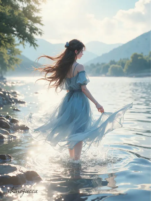 水の流れ