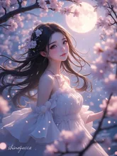 桜の木の下に