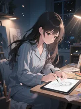 深夜の特訓·チャレンジ の投稿作品