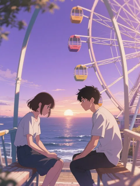 告白。, 高精度アニメ - 画像生成チャレンジ / レッドムーン