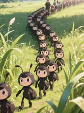 蟻の行列