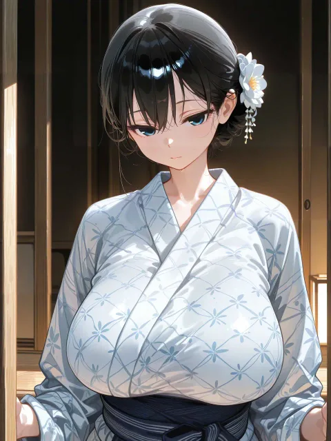 ふぅー服を着こなすのはたいへんですね~毎回着物を着るのも鳴れましたね…