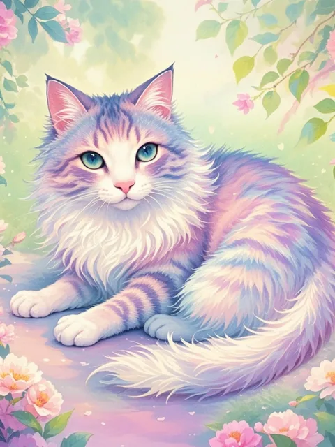 神秘的な猫