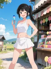 駄菓子屋で2 — 衛宮士郎さんのAIイラスト