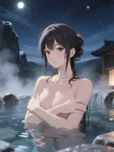 湯気の向こうにはなっていないけど…