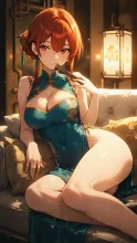 チャイナドレス·夏チャレンジ の投稿作品