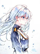 新しい画風！早速使ってみた♬ੈ⟡課金になるまでどんどん使ってやる(ง •̀_•́)ง — サラさんのAIイラスト