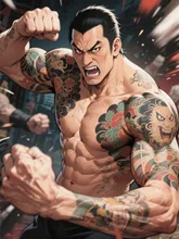 本職の武闘派。