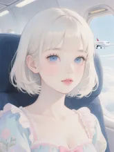 空の旅 — かづぽんさんのAIイラスト
