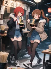 双子の年越しそば