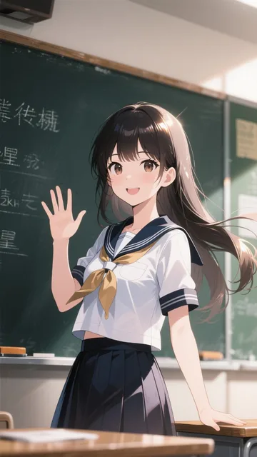 転校生 王道セーラー服