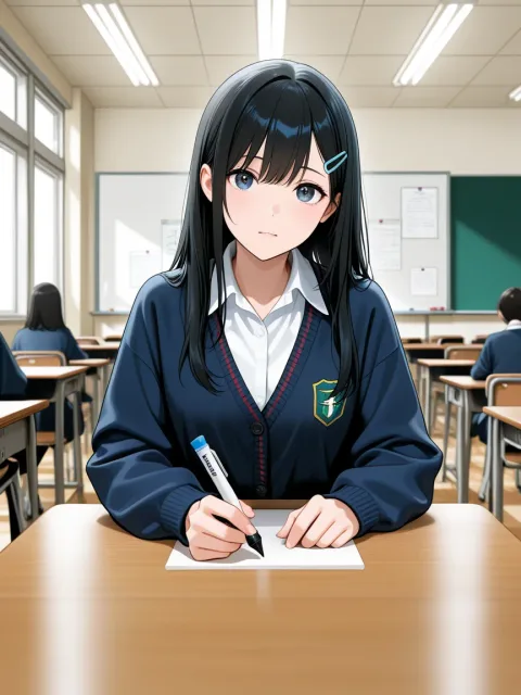 塾講師のホワイトボード|繊細2.5D