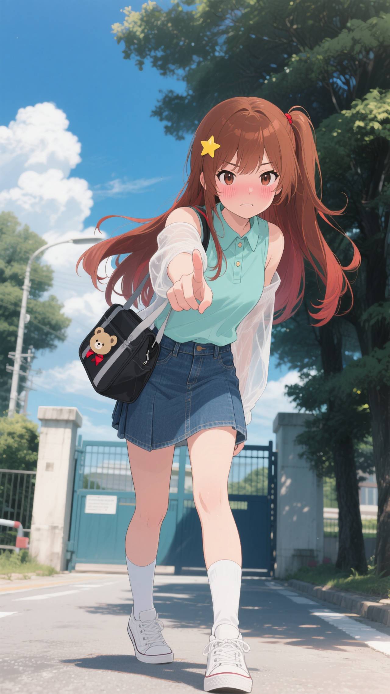…どこ見てんのよ!