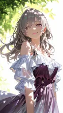 白ワンピ·夏の木漏れ日 の投稿作品