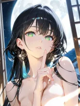 「今夜の事はだれにも言っちゃダメよ♡」