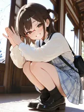 ギャル vs 清楚·陽キャか、清楚か の投稿作品