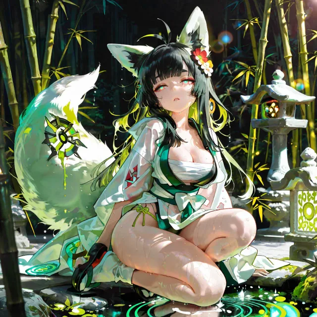 湿り光れり