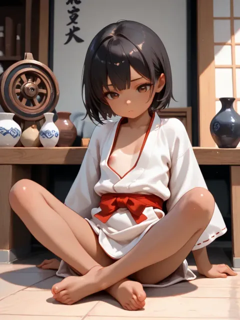 陶芸してねぇ!