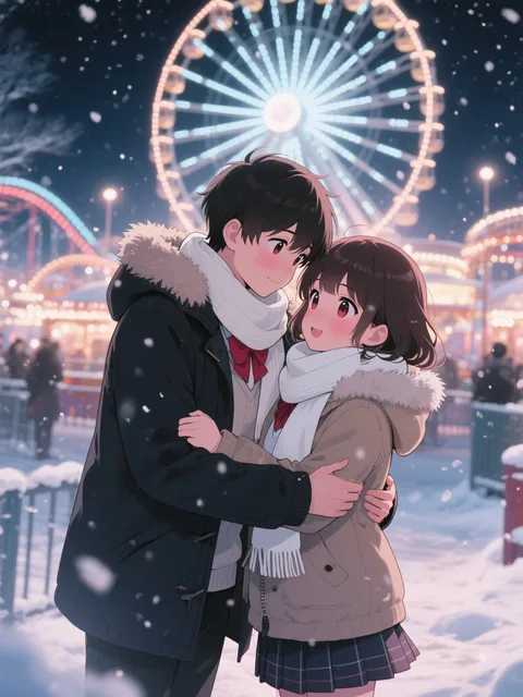 15歳、初めての夜デート