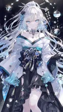 和風の氷姫 — 浮世絵風アートのAIイラスト|SUPPART