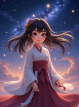 彦星様に早く逢いたい♥️ — ＴＯＣＯさんのAIイラスト