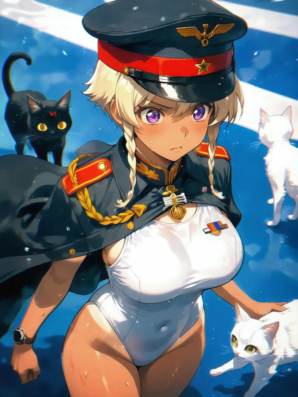 エリザベス・ローゼンクロイツ・安倍の帝国将校？