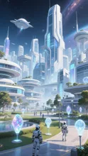 どこかの星の団地