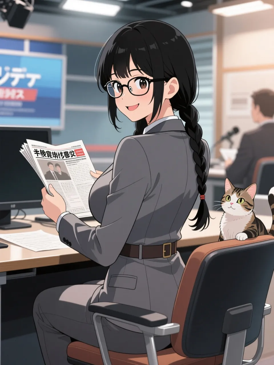 「穂蔵　灯子(ほのぐら　とうこ)」のネット番組キャスター
