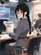 「穂蔵　灯子(ほのぐら　とうこ)」のネット番組キャスター