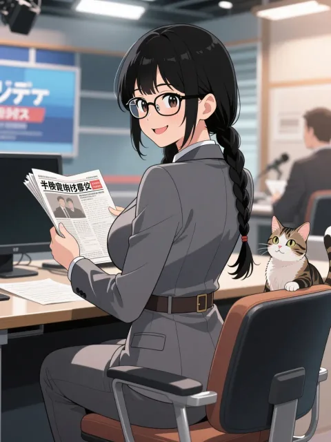 「穂蔵 灯子(ほのぐら とうこ)」のネット番組キャスター
