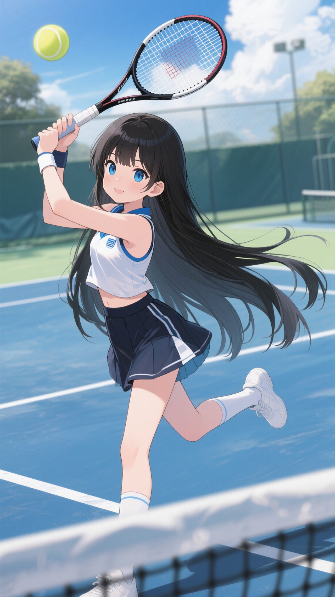 黒髪娘💕テニスも出来るよ❤️