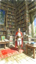 王宮の図書館 — アシタバさんのAIイラスト