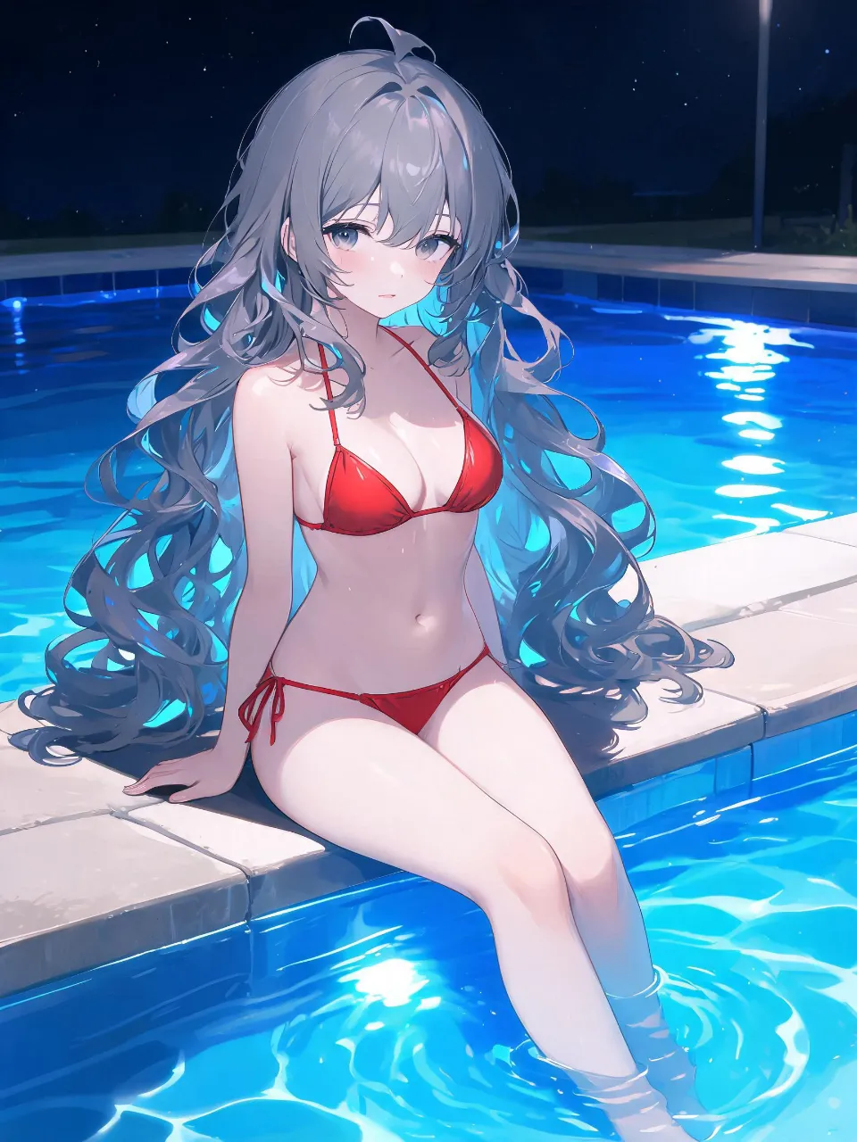 プールサイド