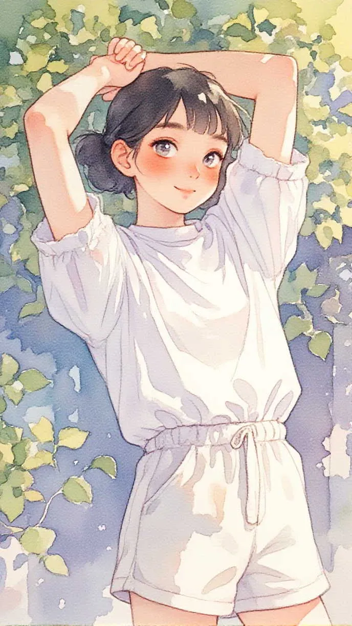 ラジオ体操 — MAOMAOさんのAIイラスト