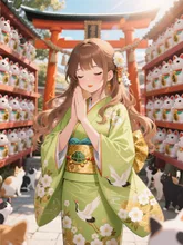 画像生成チャレンジ·初詣 の投稿作品