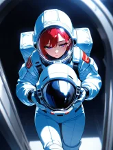 女性宇宙飛行士·星の海へ、無重力の憧れ の投稿作品